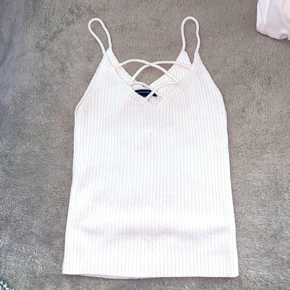 White tank top